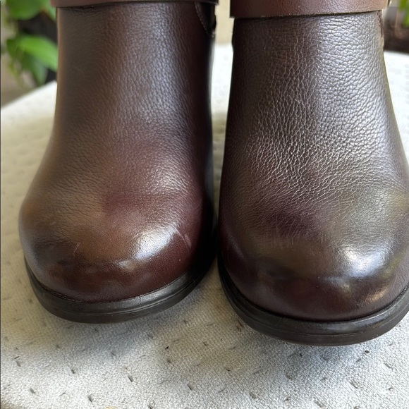 Naturalizer Dark Brown Ankle Boots with Straps - Picture 12 of 15